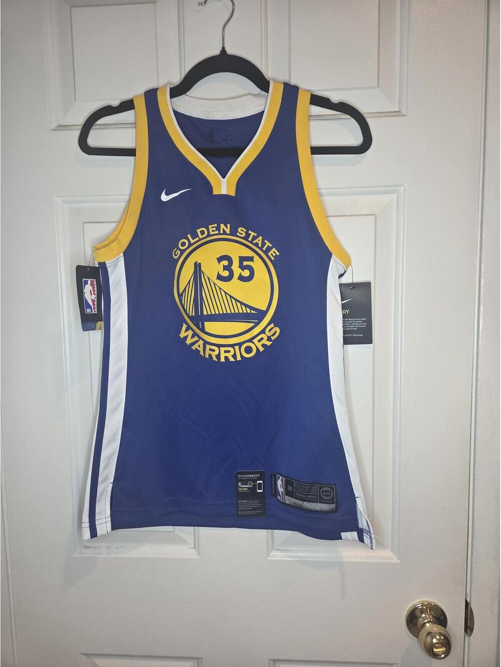 Nike Golden State Warriors Kevin Durant #35 Women's Jersey Size S - Picture 3 of 7